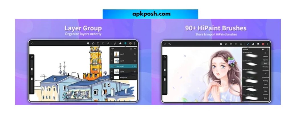 Brushes for HiPaint Apk