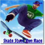 Skate Stunt Run Race