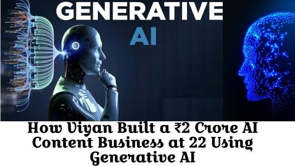 How Viyan Built a ₹2 Crore AI Content Business at 22 Using Generative AI